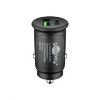 Automobilinis įkroviklis Goobay 59521 27 W USB-C PD, 2 jungtys