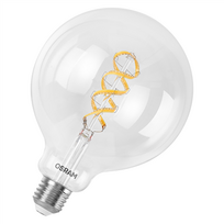 LED lemputė Osram 4,8 W, RGB ir balta šviesa, gijinė