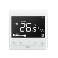Termostatas Fibaro Nice FAN4-Control ventiliatoriniams konvektoriams, baltas