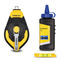 Žymėjimo virvelė Stanley STHT47312-0 30 m su kreida ir gulsčiuku