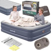 „Bestway“ dvivietis pripučiamas čiužinys 200 × 150 cm su elektrine pompa