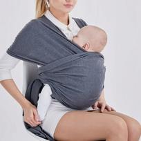 Elastinga priekinė nešynė-skraistė „All-in-one“