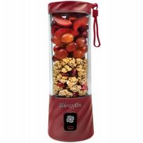 BlendyGo 3 belaidis nešiojamasis trintuvas, USB, 550 ml, burgundiškas