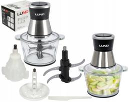 LUND 67920 elektrinis maisto smulkintuvas 3 viename, 2 greičiai, 500 W, 2 l