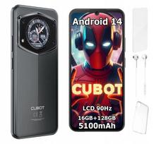 „Cubot A30“ išmanusis telefonas, 6,74 col., 6/128GB, „Dual SIM“, LTE, „Android 14“ + dėklas + apsauginė plėvelė