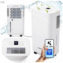 Wisser WSR20 oro sausintuvas, 20 l/24 val., „Wi-Fi“, laikmatis, higrostatas, 440 W