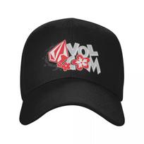 New Arrival Baseball Caps Volcoms Logo Flower Outfits Hats For Unisex Trucker Hats Vintage Sun Cap One Size gray