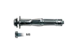 Inkarinis varžtas GKP MUNGO, MHD-S M8 x 53 mm, plokštei nuo 5 iki 18 mm, 100 vnt.