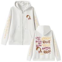 Game Clair Obscur Expedition 33 Merch Zipper Hoodie Men Women Otaku Cosplay Jacket Unisex Sweatshirt Streetwear M white