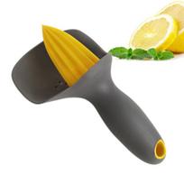 Manual Household Simple Mini Fruit Juice Press Handheld Juice Press yellow