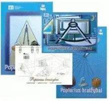 Popierius braižybai SMLT, A4, 160 g, albumas, SRPSMAPBR_4_20_KL