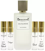 Brecourt Eau Blanche EDP, 100 ml 4 X, 6 ml
