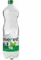 Vanduo EVEREST su mėta, gazuotas, PET, 1,5 l (DEP)