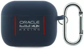 Red Bull Raudona Bull „Raudona Bull Lines“ silikoninis dėklas, skirtas „AirPods Pro 3“, tamsiai mėlynas