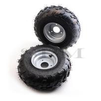 2 vnt./daug 6 colių ratas 145/70-6 bekamerė padanga Tinka 50cc 70cc 110cc mažiems ATV keturračiams sniego valytuvams vejapjovėms siurbliams Padangų ratai A black