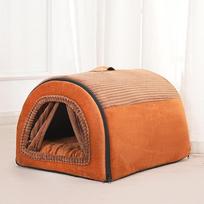 Cozy Winter Cat & Dog House: Washable, Enclosed, Thickened Sleeping Nest. XXL 70x46cm