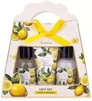 Accentra Lemon & Bergamot Essential Botanics Body Care Gift Box - Dárková sada do koupele