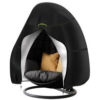 Waterproof Patio Hanging Egg Chair Cover Windproof Swing Egg Chair Cover Egg Chair Slipcover With Zipper and Adjustable Hem Cord 230X200CM