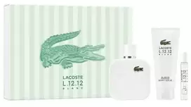 Lacoste Eau L12,12 Blanc Eau De Toilette, 100 ml Gel Ducha Miniatura