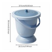 Portable Urinal with Handle Odor Sealing Bucket Easy to Clean