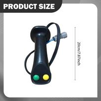 Joystick Handle with Button Grab And Controller Spare Component for Loader