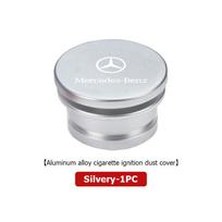 Car Cigarette Lighter Dust Proof Protect Cover Lighter Button For Mercedes Benz CLK GLC W212 C200 C300 W203 W204 W205 W169 W176 white