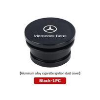 Car Cigarette Lighter Dust Proof Protect Cover Lighter Button For Mercedes Benz CLK GLC W212 C200 C300 W203 W204 W205 W169 W176 black