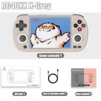 ANBERNIC RG40XX H 4inch IPS Screen Handheld Game Console Joystick RGB Lighting Linux System  WiFi Supports PSP Game Holiday Gift pilka