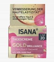 Isana Gold Brilliance Night Face Cream 50 50 ml