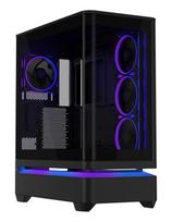 Case, ASUS, ATX/micro ATX/Mini-ITX, Black, PC, PRIME AP304 TG ARGB BLACK, 90DC0110-B19000