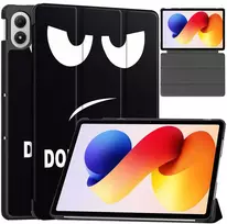 Planšetinio kompiuterio dėklas 4kom.pl skirtas Xiaomi Redmi Pad 2 Pro 12.1 2025 / Poco Pad M1 / Redmi Pad Pro 12.1 2024 – apsauginis su stovu (su klapką wzór składane plecki ochronne)