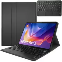 Uniq Z klaviatūra Bluetooth su touchpad skirtas Redmi Pad 2 11 2025 – apsauginis su stovu, prieiga prie portų ir mygtukų