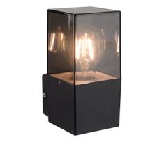 Lauko sieninis šviestuvas 1xE27/40W/230V IP44 juoda/dūminė