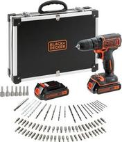 Gręžtuvas su akumuliatoriumi Black & Decker BDCDD12BAFC-QW, 10.8 V, 1.5 Ah