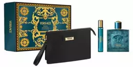 Versace Eros Pour Homme Eau De Parfum Purškiklis, 100 ml Set 3 Pieces