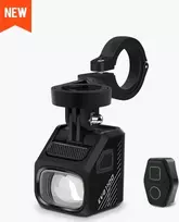 MAGICSHINE Priekinis žibintas MAGICSHINE EVO 1100 Juodas, 1100 liumenų, Juodas, Su laikikliu (NAUJAS)