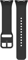 Tactical smartwatch strap for Xiaomi Redmi Watch 4/5/6 | Silicone | juodas