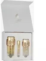 Lattafa Perfumes Musamam Baltas Intense Dárková sada EDP 100 ml, miniaturka EDP 12 ml a vlasová mlha 50 ml
