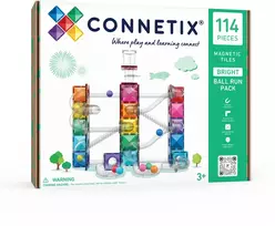 CONNETIX Bright magnetinis konstruktorius Ball run 114 dalių