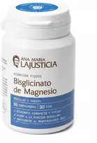 Ana Maria Lajusticia Magnesium bisglycinate muscle and bone tablets 60 units