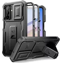 Tech-Protect Kevlar Cam+ 2 rinkinys dėklas Samsung Galaxy A17 / A18 4G / 5G – juodas