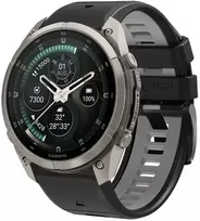 4kom.pl Dirželis Tech-Protect Iconband Pro skirtas Garmin Fenix 5x / 5x Plus / 6x / 6x Pro / 7x / 8 / 8 Pro / 9 / 9 Pro 47 mm Juodas/pilkas (THP6046)