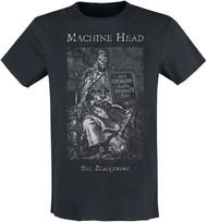 Machine Head The Blackening Skeleton King Print Cotton T-shirt Men Women Metal Band Unisex Tee 3XL gray
