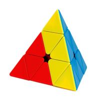 Moyu Cube Puzzle Children Teaching Puzzles 3X3X3 Cubo Magico Unicorn Pudding Bumpy Little Red Hat Magic Cube Speed Education Toy yellow