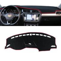 Car Dashboard Cover For Volkswagen VW Tiguan 2 MK1 MK2 2009 - 2012 2013 2014 2015 2016 2017 2018     Accessories 16-22 Red Side