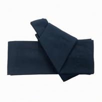 Austas medvilninis Obi diržas Patogus Kimono Universalus vyrams black