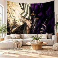 Bleach anime Wall Tapestry Home Decor Hanging Cloth Art Background Tapestry for Bedroom 180cmx230cm