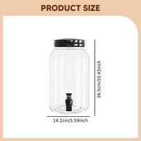 Beverage Dispenser , Cold Water Jug, Kettle for Camping, Gatherings, Weddings And Parties. juoda