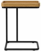 Kavos staliukas Akord Furniture Factory Hyggo, ruda sp./juoda sp., 30 cm x 40 cm x 60 cm