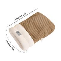 Warm Cat Sleeping Bag Cat Bed Cave Sleeping Bag Kitten Puppy Comfortable Warming Burrow Semi-Enclosed Pet Hideaway Sleeping bag ruda